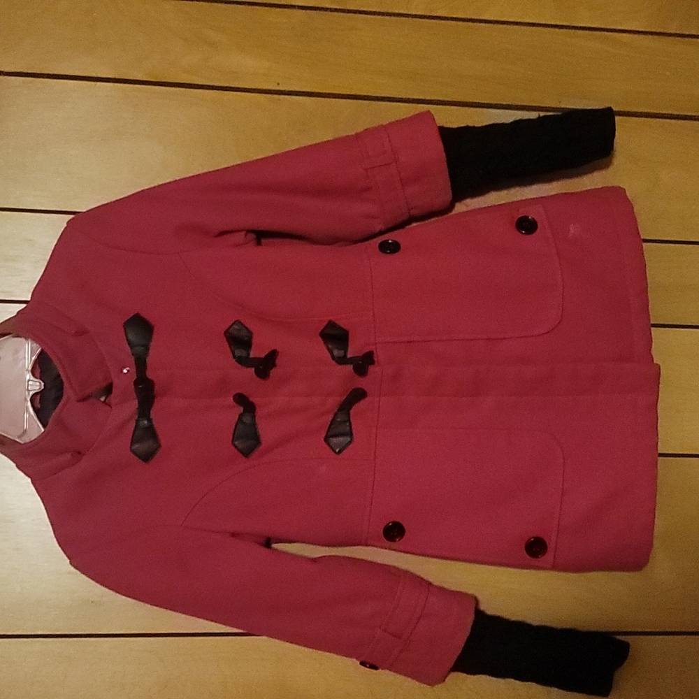 Fuchsia London Fog youth coat